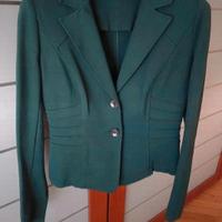 Giacca Color Ottanio/Petrolio Brand Blue Sand