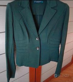 Giacca Color Ottanio/Petrolio Brand Blue Sand