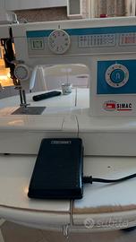 Macchina da cucire Simac 809 con pedale