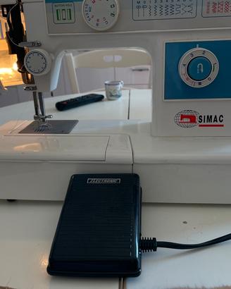 Macchina da cucire Simac 809 con pedale
