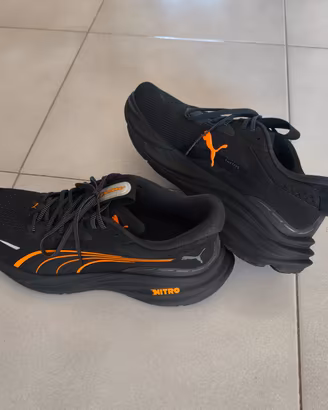 PUMA Magnify NITRO 3 Black-Orange 44.5