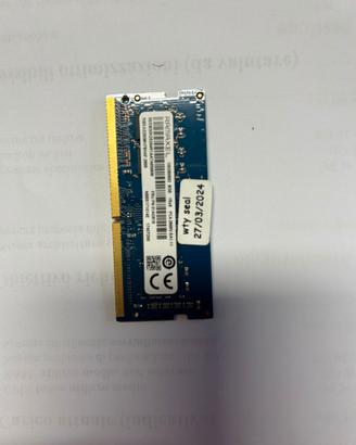 RAM notebook Ramaxel 8GB DDR4 2400MHz SODIMM
