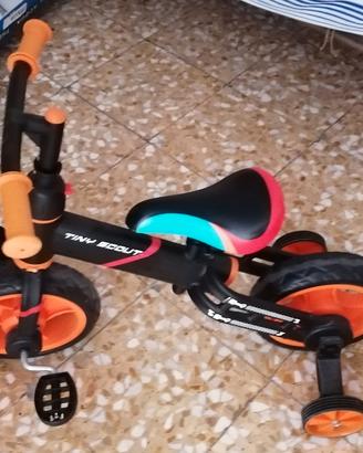 Bici piccola per bimbo con rotelle