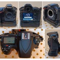 Corpo Nikon D810+impugnatura originale