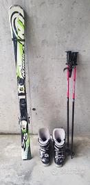 sci scarponi e racchette 