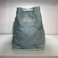 Zaino saint barth MC2 azzurro in denim