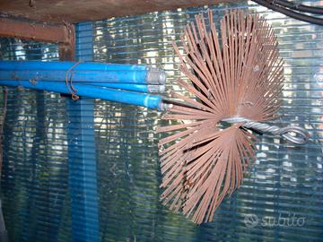 Pulizia canna fumaria