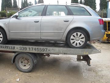 Ricambi usati audi a4 sw 2.0 tdi anno 2007