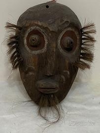 Maschera originale Africana Arte Tribale Primitivo