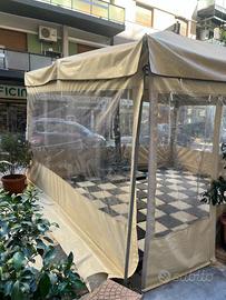 Ombrellone per locale commerciale 5x4 metri