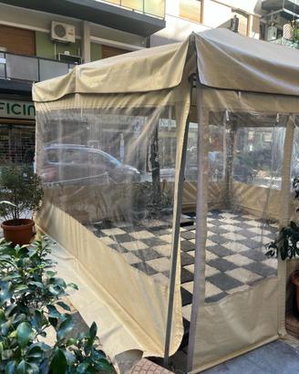 Ombrellone per locale commerciale 5x4 metri