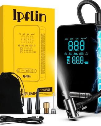 Compressore Aria Portatile 150PSI – Gonfiatore Ele