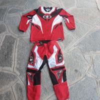 tuta da motocross per bambino
