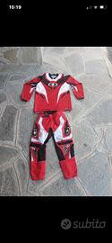tuta da motocross per bambino