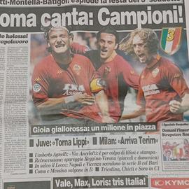 gazzetta dello sport, scudetto roma