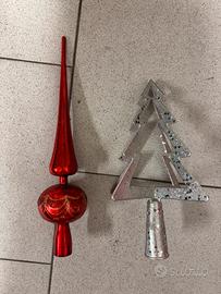 Puntali albero Natale