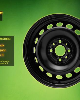 Cerchio in Ferro 14" per Fiat e Ford