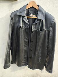 giacca pelle nera 