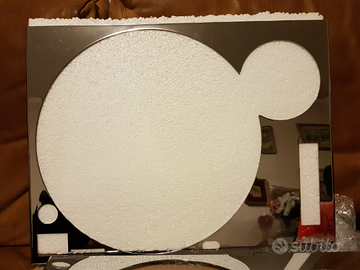 Coppia cover cromati technics 1210 1200 vintage