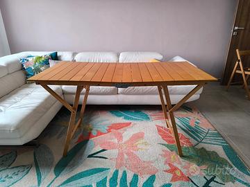 Set tavolo e 4 sedie ikea in legno di faggio