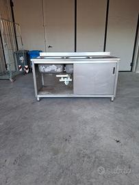 Lavatoio in acciaio inox