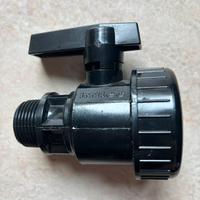 Valvola a sfera in PVC 1” M/F