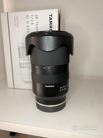 Tamron 28-75 f2.8 sony E-mount