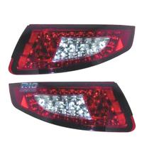 FANALI PORSCHE 997 04-08 LED ROSSO CROMATO