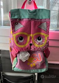 Zaino scuola bimba SJ colore predominante rosa