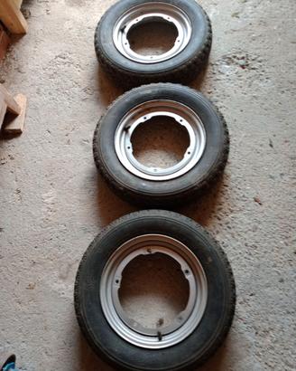 Ruote invernali per ape piaggio 703 o simili