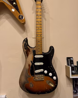 Vintage Stratocaster pro shop fatta su misura