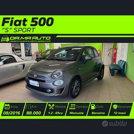 Fiat 500 1.2 S 69cv 2016