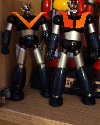 Mazinger Z e Grande Mazinger in metallo