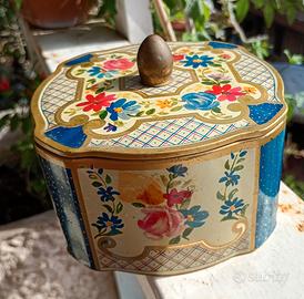 Contenitore vintage latta ALEMAGNA.