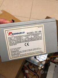 Alimentatori PC Desktop di vario tipo max 300w