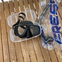 Maschera look aqualung-technisub nera