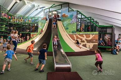 Vulcano Playground con Scivolo per parchi Gioco