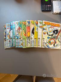 Set 12 fumetti topolino anno 2005