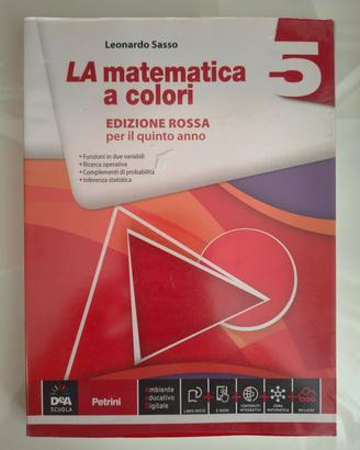 la matematica a colori 5. edizione rossa