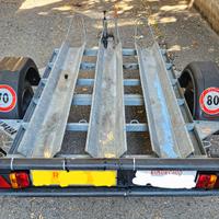 Carrello portamoto 3 posti