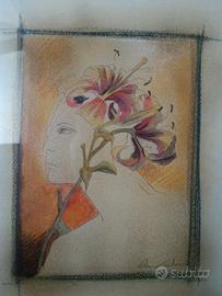 quadro Ida Carlone  originale Art Decò 