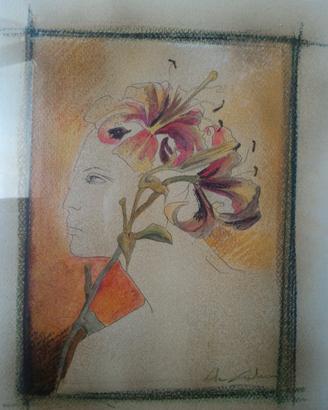 quadro Ida Carlone  originale Art Decò 
