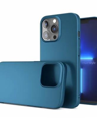 Cover Coverstyle blu pacifico iphone 13 pro