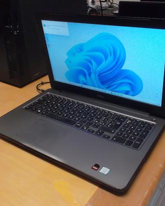 DELL INSPIRON 5567 CORE I7+16GB+250SSD+4G NVIDIA