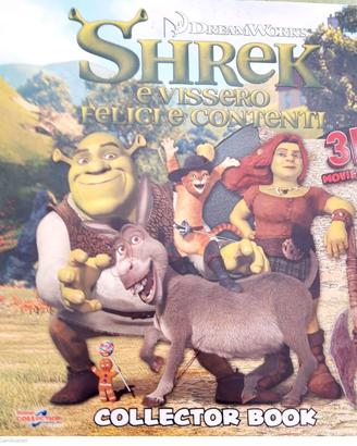 Album figurine e vissero felici e contenti shrek 3