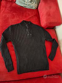 maglione grigio scuro consenso xxl uomo