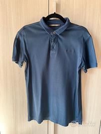 Polo Roberto Cavalli blu navy taglia S