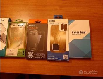 cover e pellicole samsung s7 flat