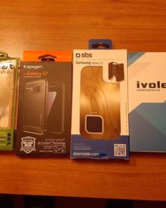cover e pellicole samsung s7 flat