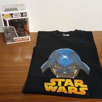 Star Wars Darth Vader Funko pop e T-shirt